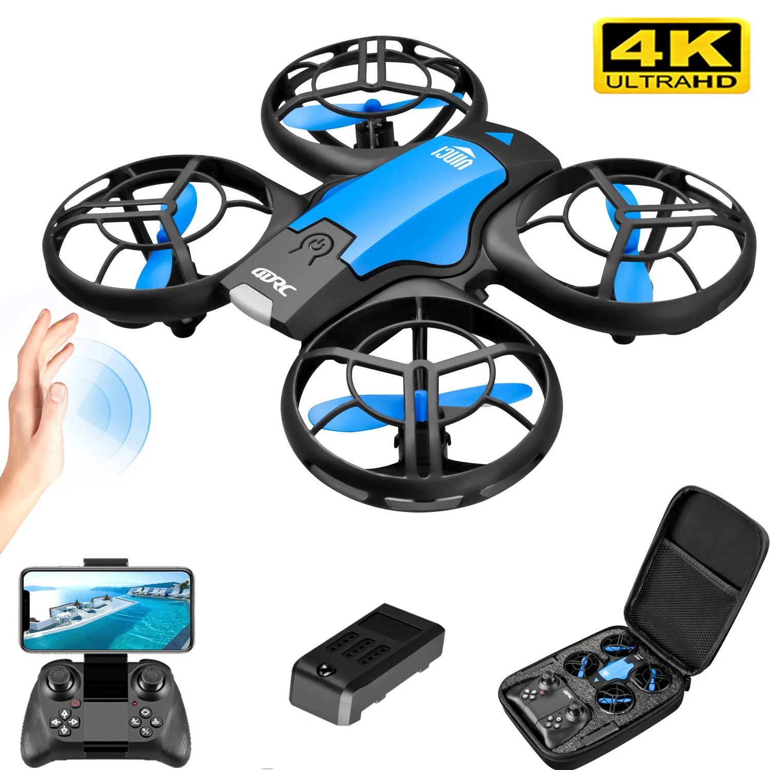 V8 New Mini Drone 4K Professio - Drone Camera 4K のレビューと価格