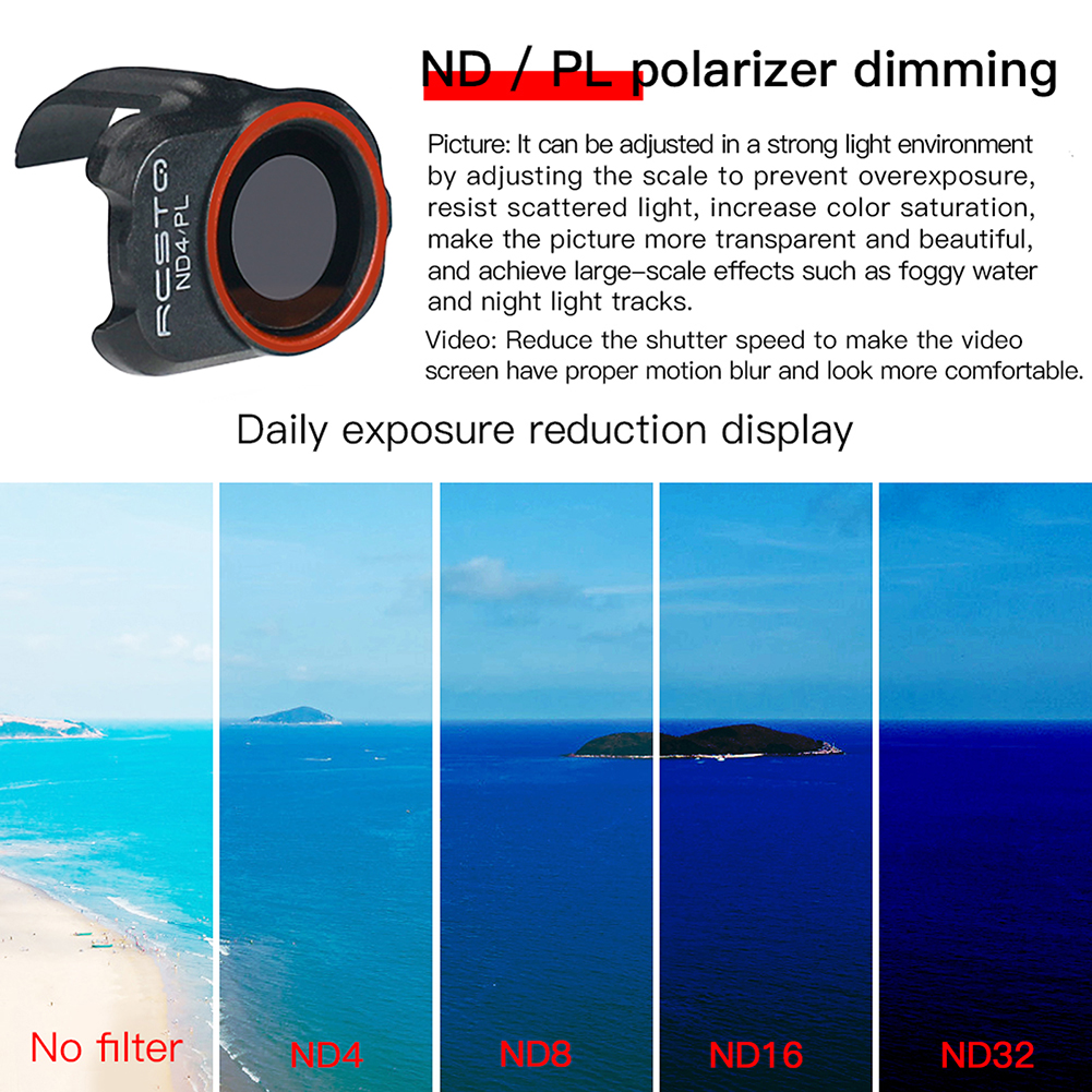 For DJI Mini 2 Camera Lens Fil - Drone Camera Filter のレビューと価格