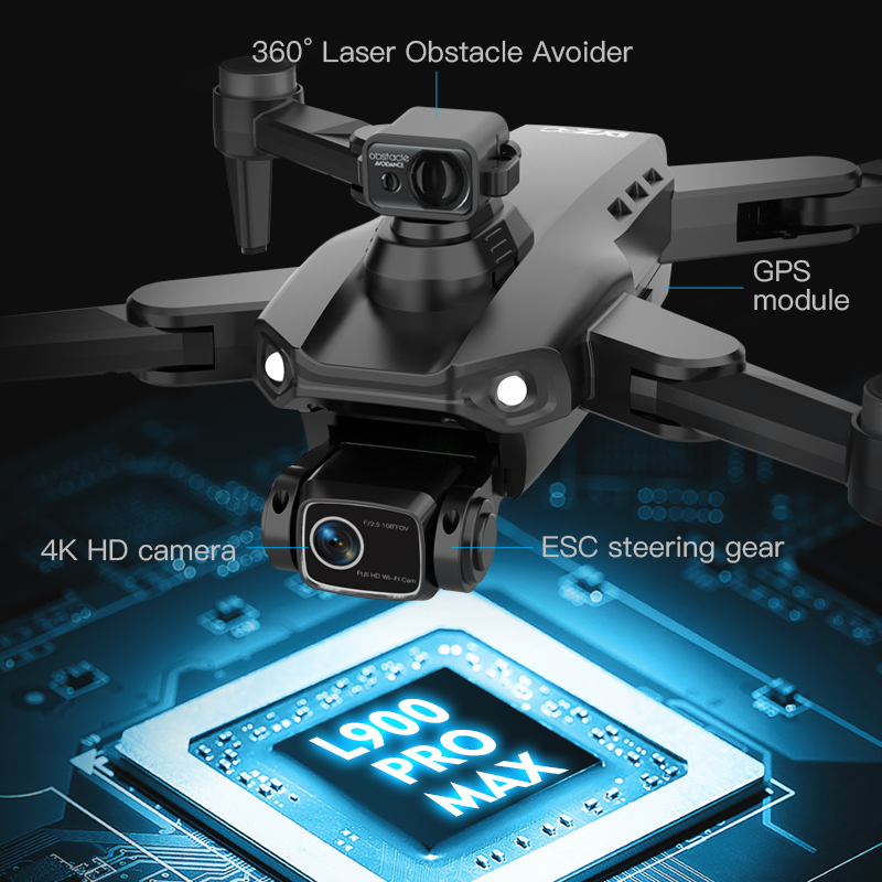 L900 Pro SE MAX GPS Drone 4K P - Drone Camera Mount のレビューと価格