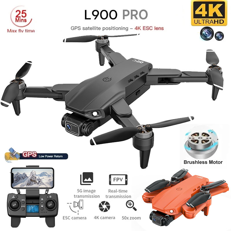 L900 Pro GPS Drone 4K Professi - Drone Camera 4K のレビューと価格