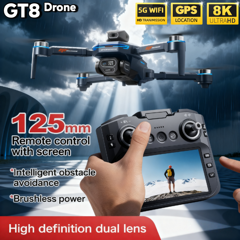 For Genuine GT8 Drone 4K Profe - Drone Camera Thermal のレビューと価格