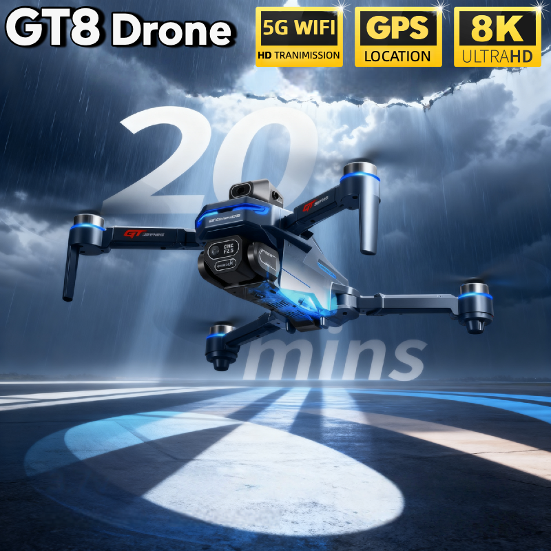 For Genuine GT8 Drone 4K Profe - Drone Camera Thermal のレビューと価格