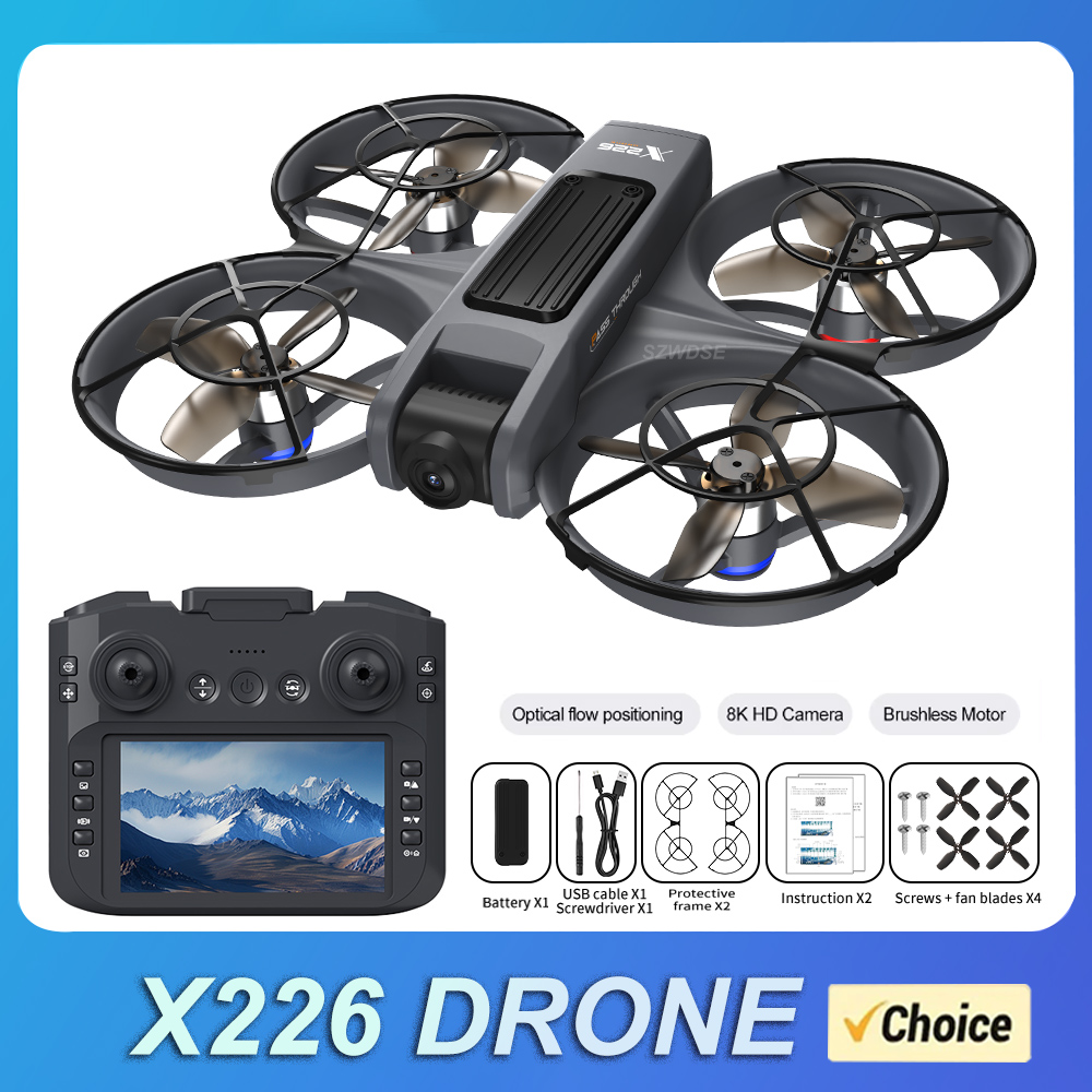 NEW X226 RC Drone 2.4G 5G WIFI - Drone Camera 4K のレビューと価格