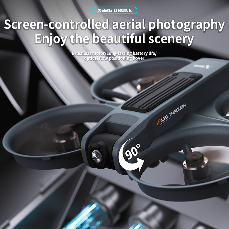 NEW X226 RC Drone 2.4G 5G WIFI - Drone Camera 4K のレビューと価格