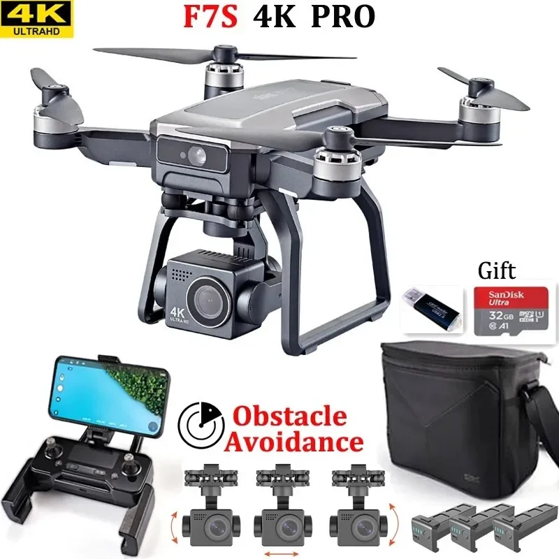 SJRC F7s 4K PRO Drone 4K obsca - Drone Camera With Gimbal のレビューと価格
