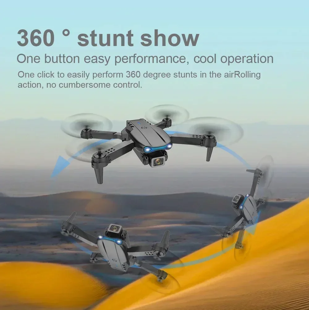 E99 Pro Foldable RC Quadcopter - Drone Camera Wide Angle のレビューと価格