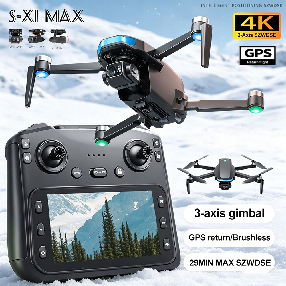 New S-X1 MAX Drone GPS 8K Prof - Drone Camera Mount のレビューと価格