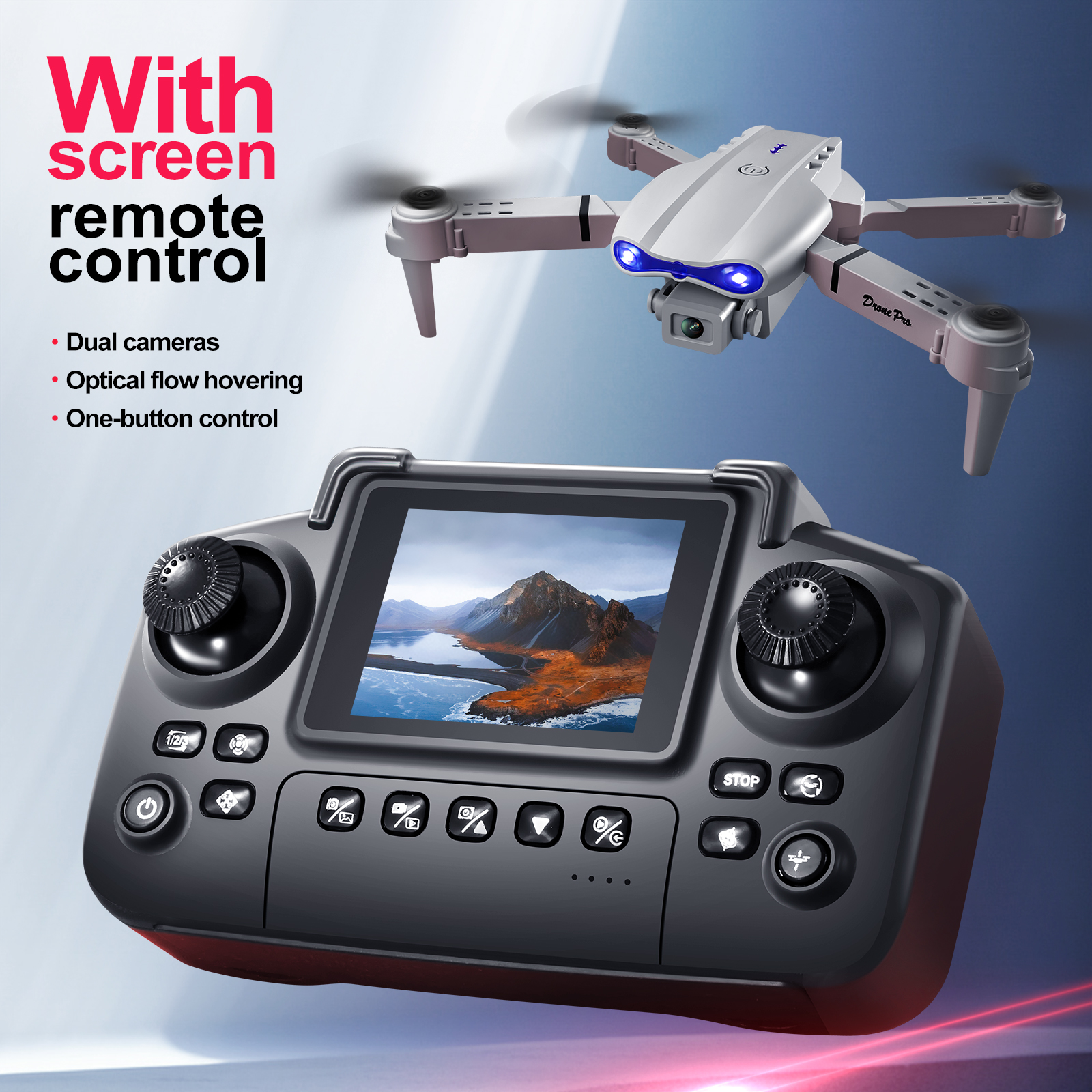 2025 New E88 E99 Upgraded Dron - Drone Camera 4K のレビューと価格