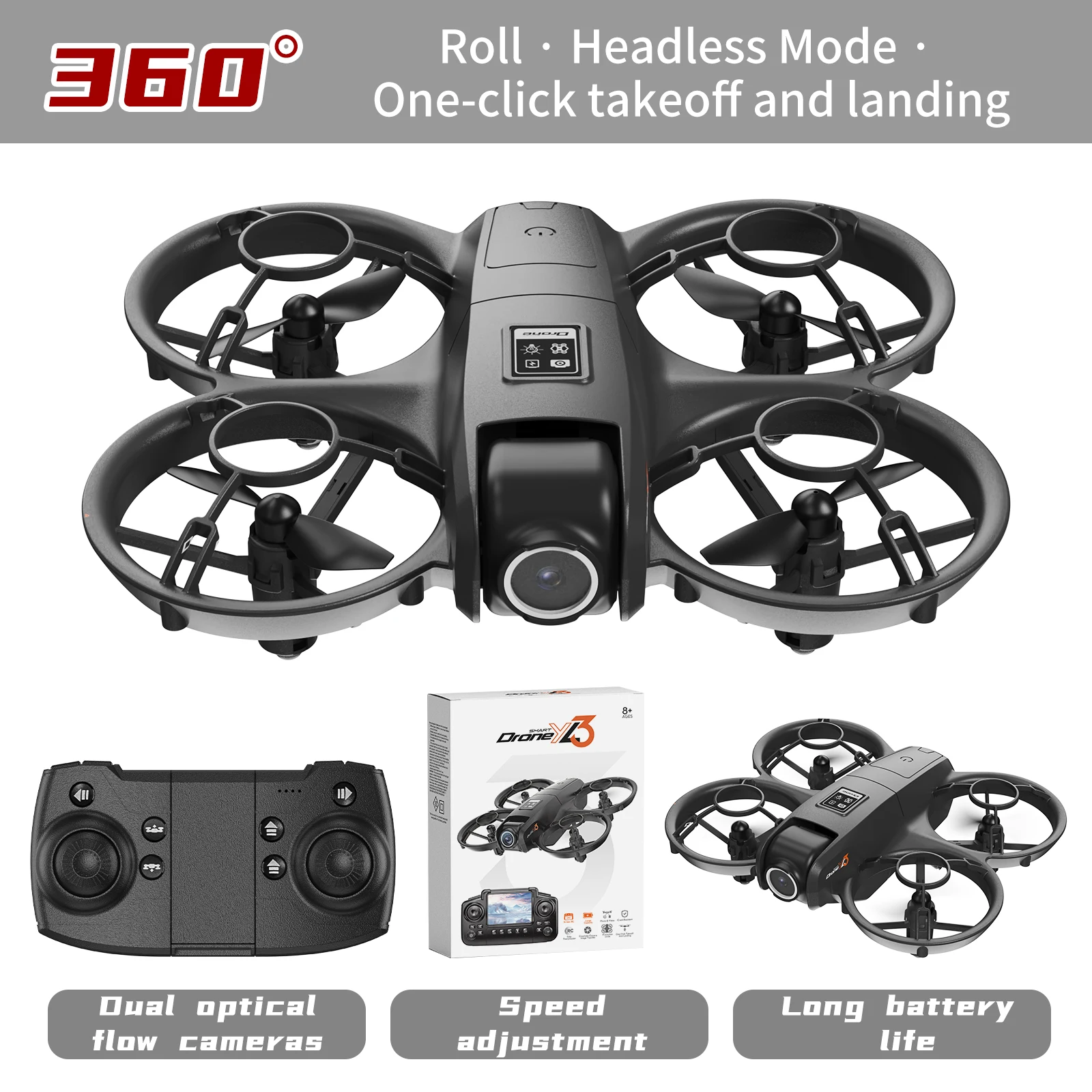 New YL3 RC Drone 8K 1080P Wide - Drone Camera Wide Angle のレビューと価格