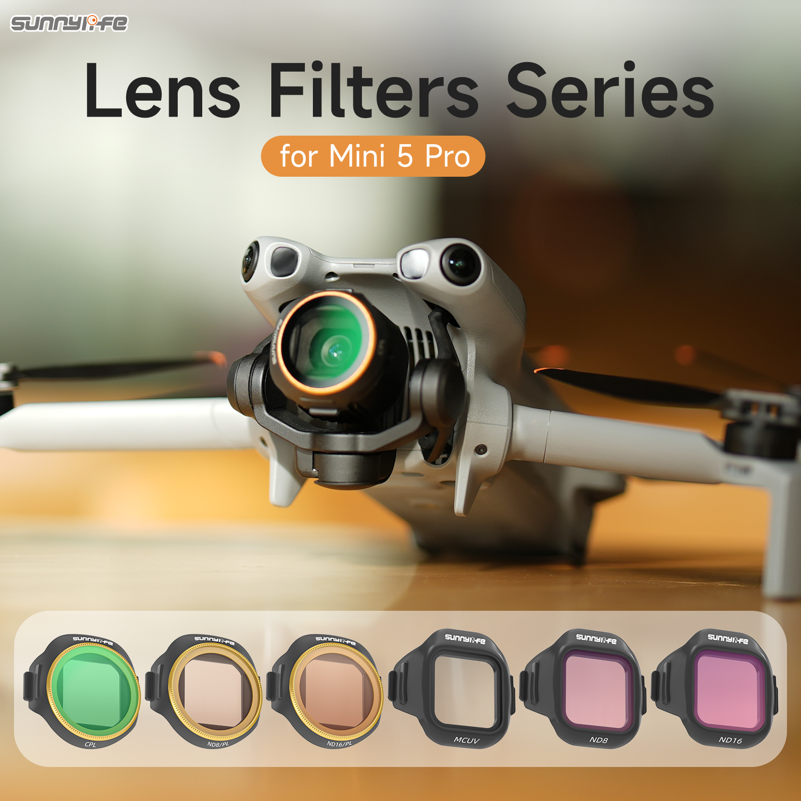 Sunnylife Lens For Mini 5 Pro  - Drone Camera Filter のレビューと価格