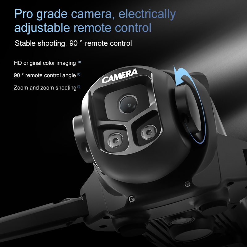 D15 Professional 4K HD Triple  - Drone Camera With Gimbal のレビューと価格